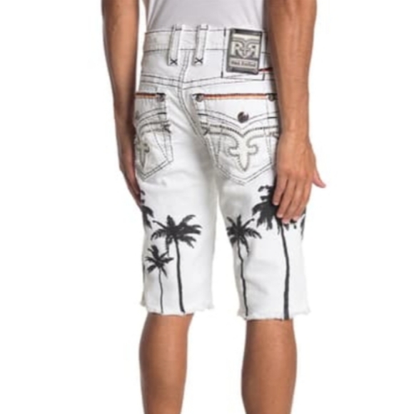 🆕️Rock Revival Algodon Shorts. Men's Size: Waist 42x14 Inseam. - Picture 2 of 10